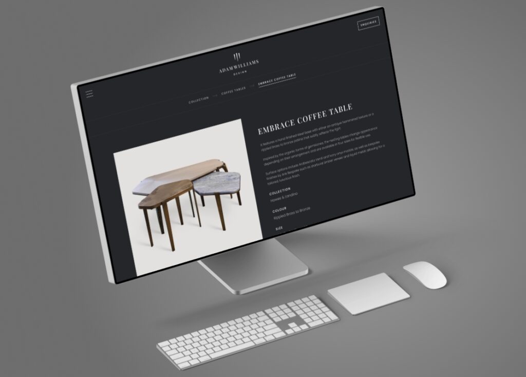 Website Design - Adam Williams
